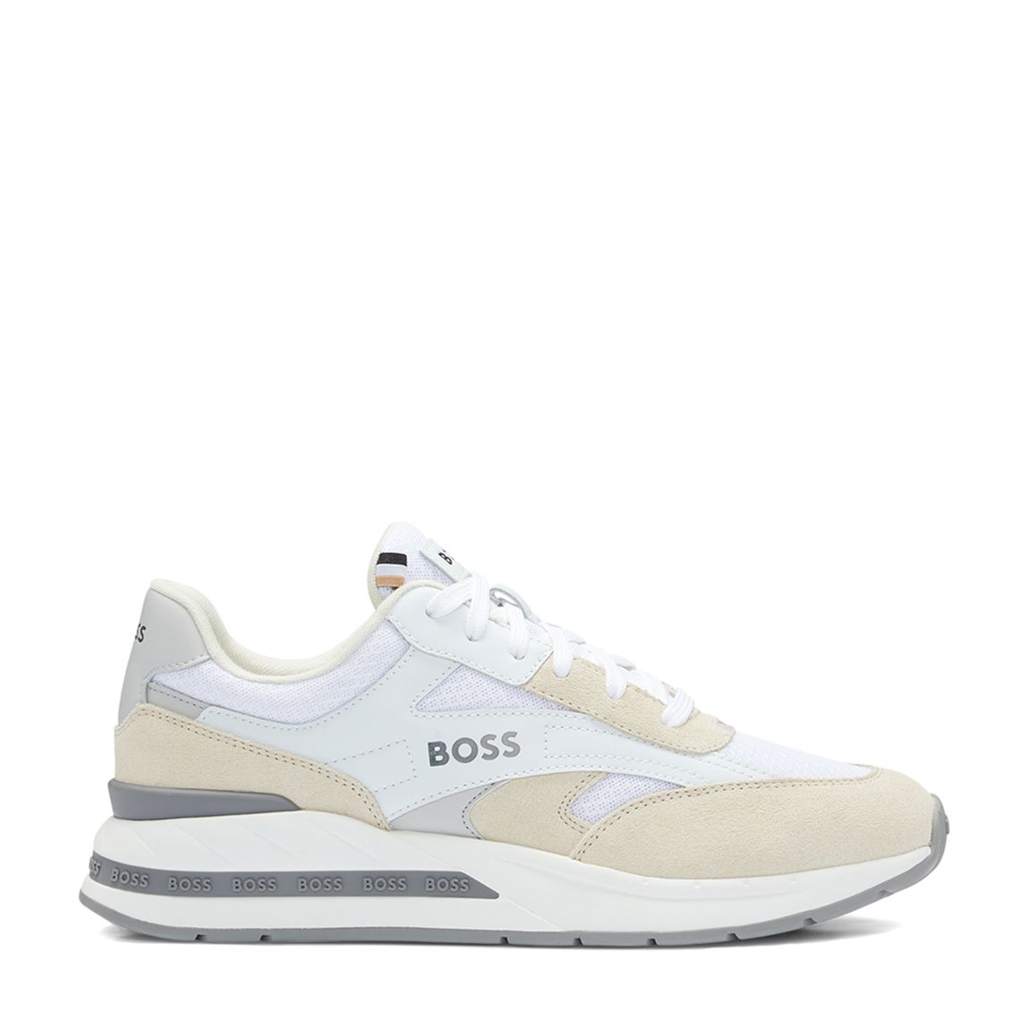 White/Grey Kurt Runn Trainers main product photo