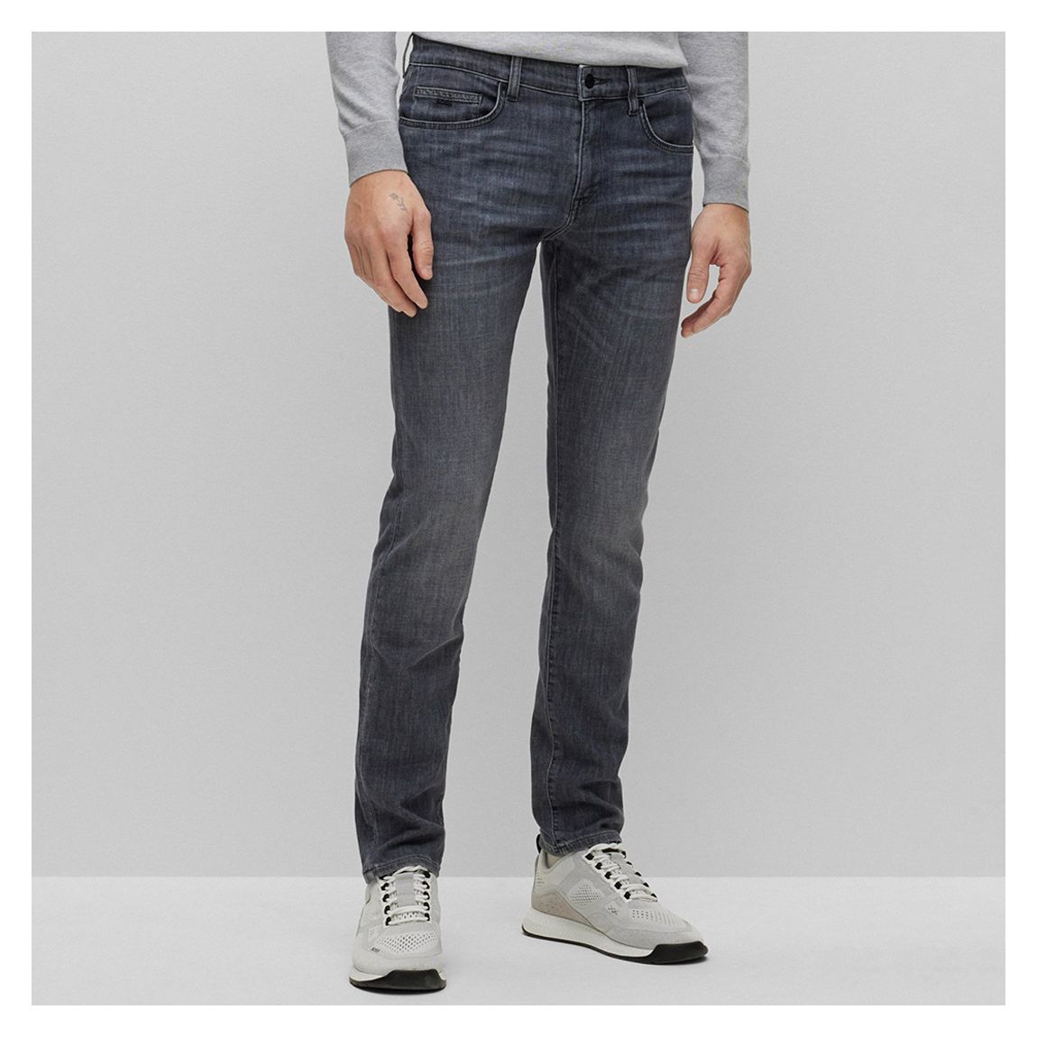 Wash Black Delaware Slim Stretch Cotton Jeans main product photo