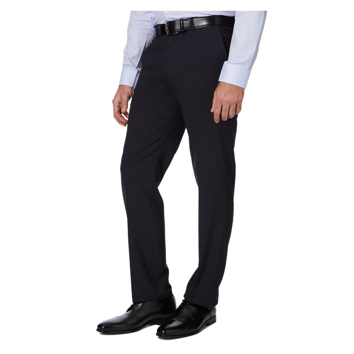 Navy Shout Wool Blend Suit Trousers main product photo