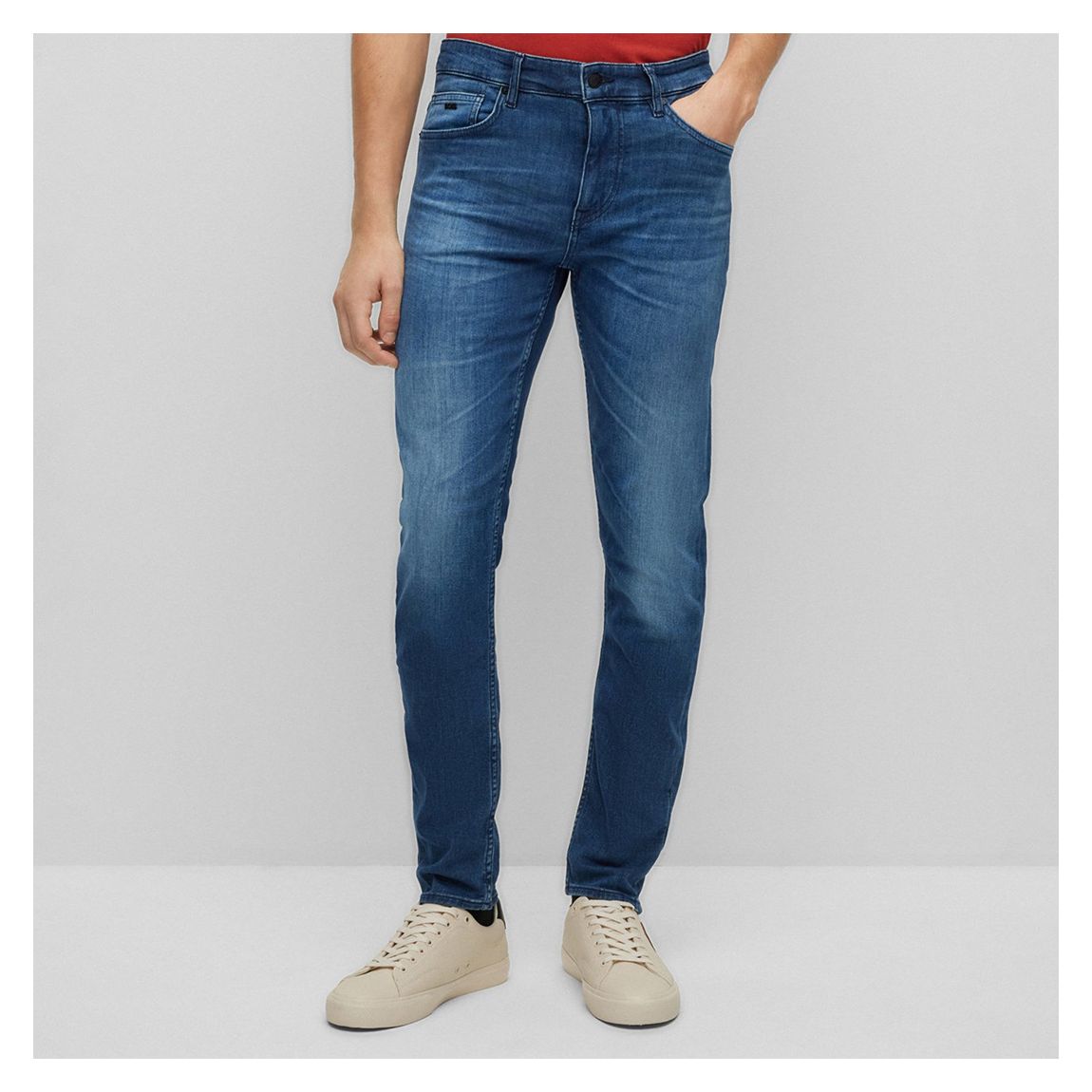 Blue Delano Slim Stretch Cotton Jeans main product photo