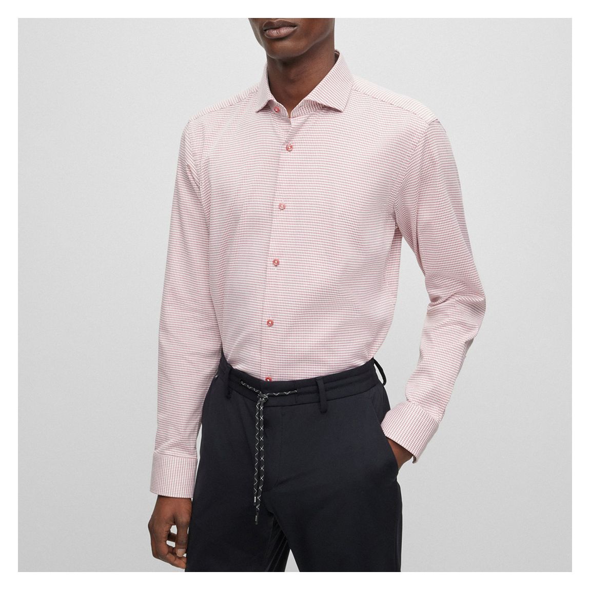Pink Joe Stretch Cotton Shirt main product photo
