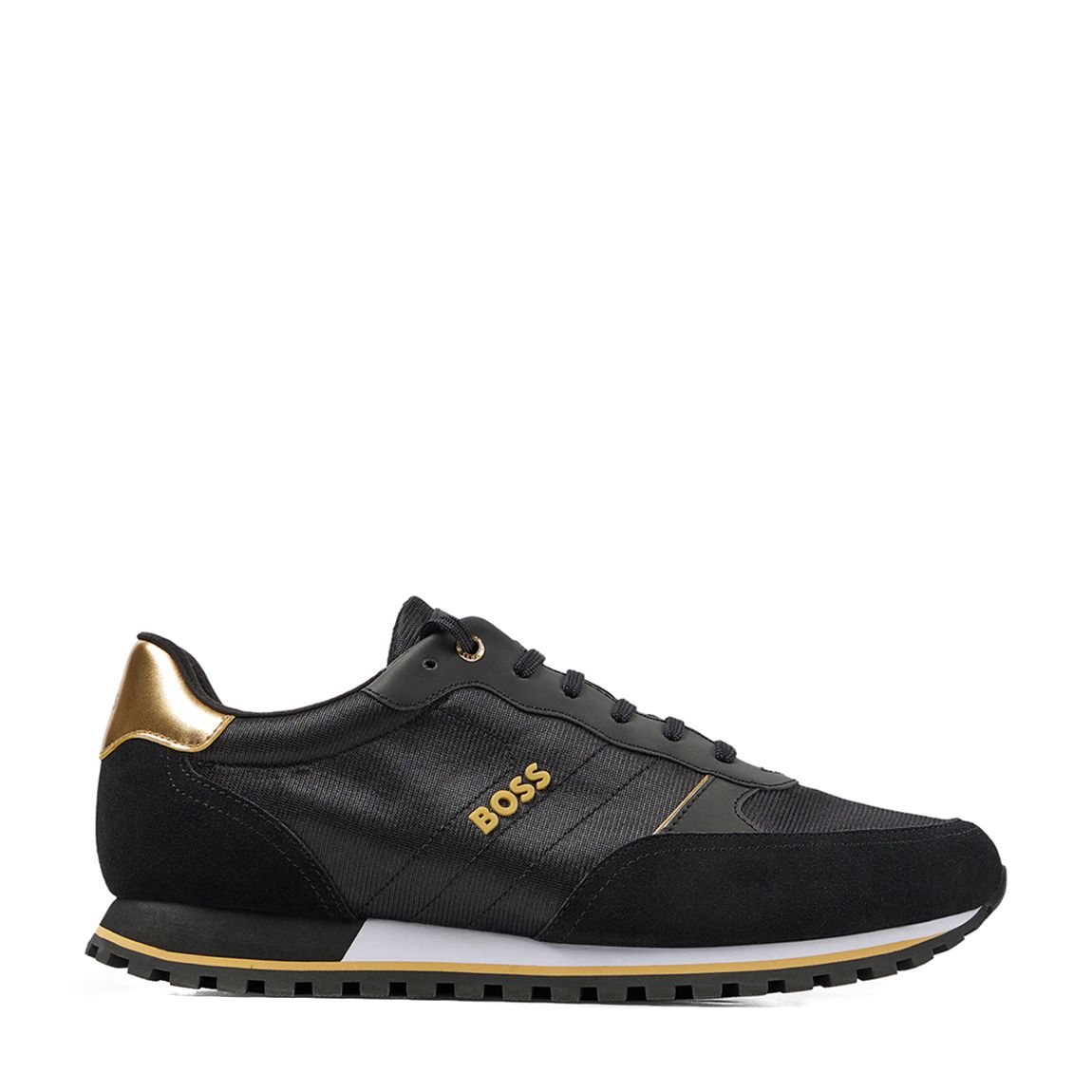 Black/Gold Parkour Runn Trainers main product photo
