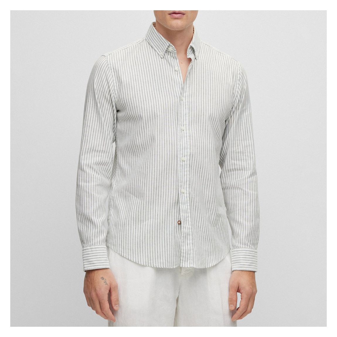 Green Hal Cotton Blend Shirt main product photo