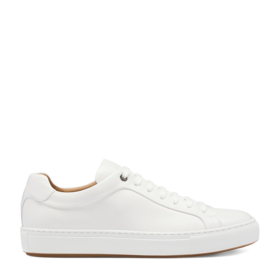 White Mirage Leather Trainers main product photo