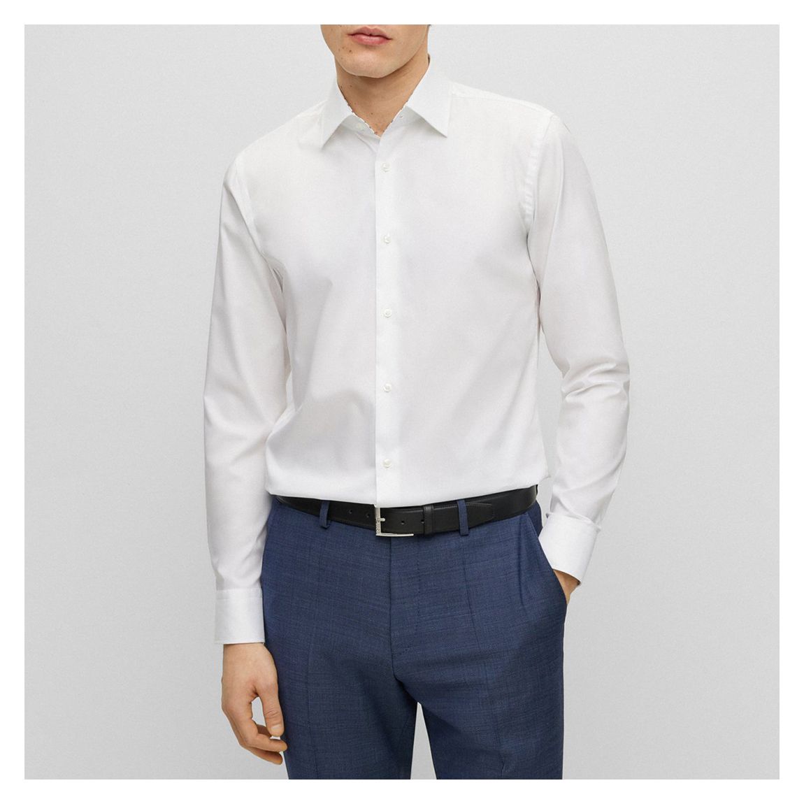 White Hank Cotton Shirt main product photo