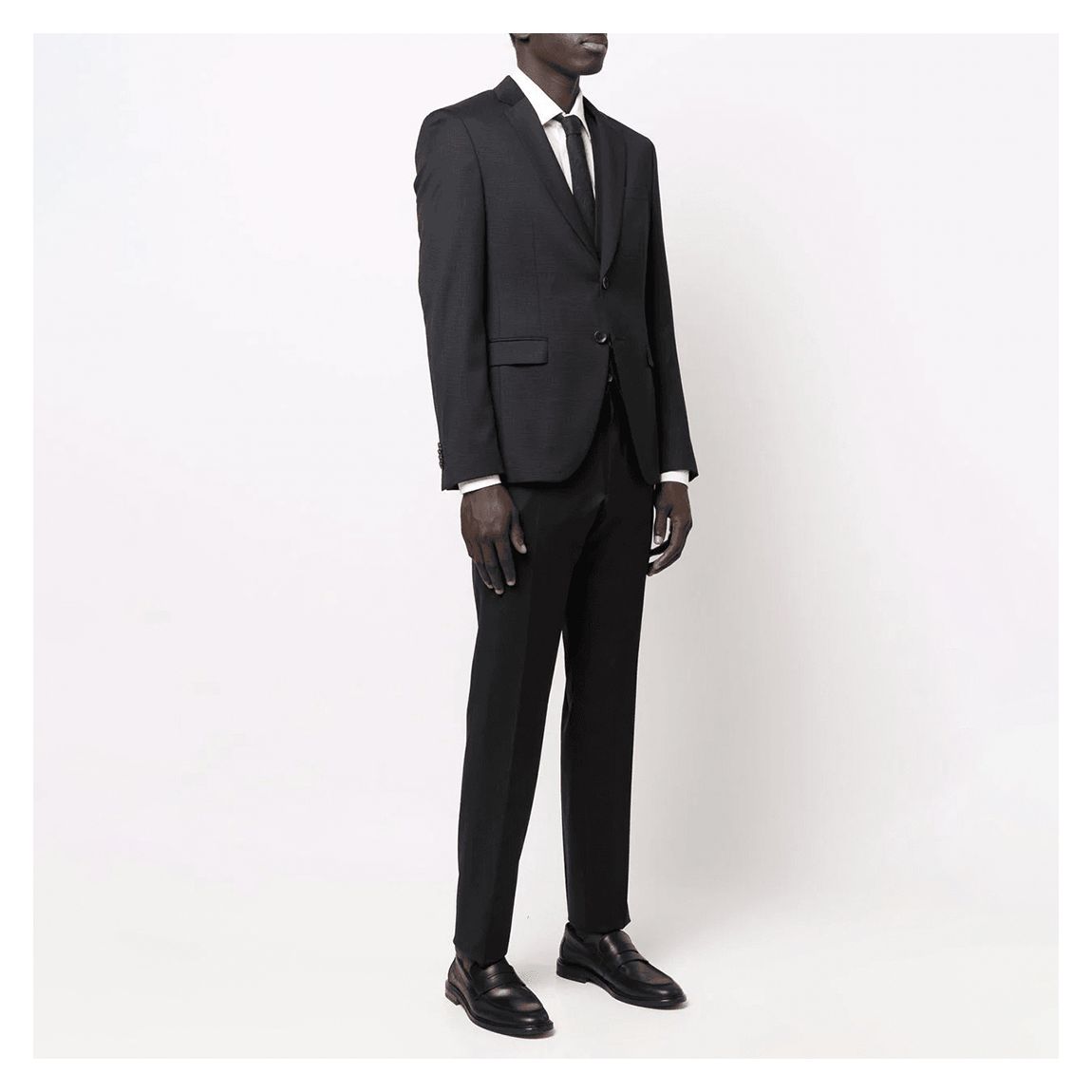 Black Reymond 3 Piece Wool Suit main product photo