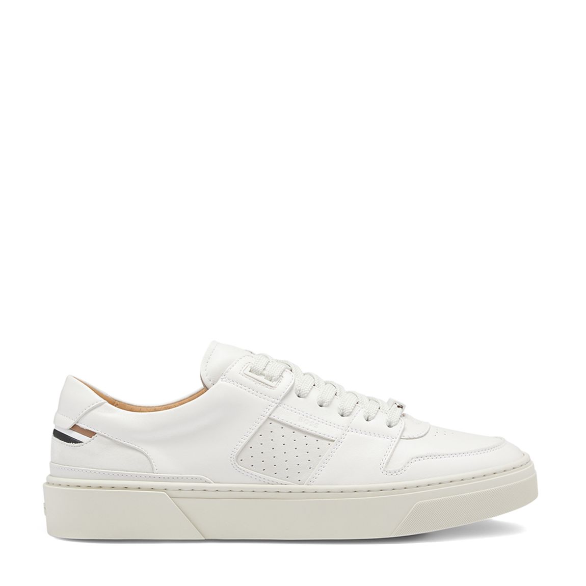 White Gary Tenn Leather Trainers main product photo