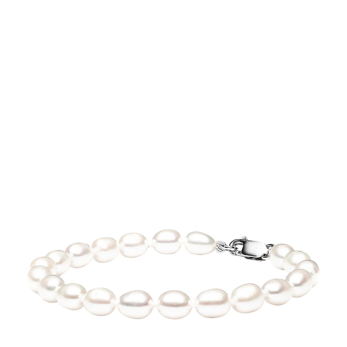 White Freshwater Pearl Bracelet main product photo