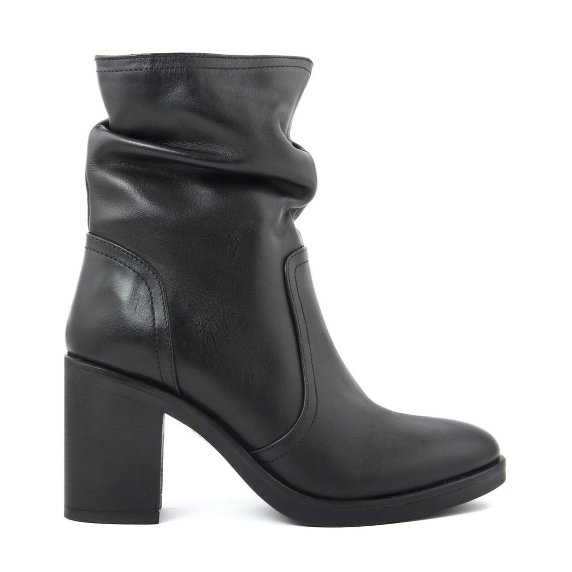 Black Leather Ankle Boot main product photo