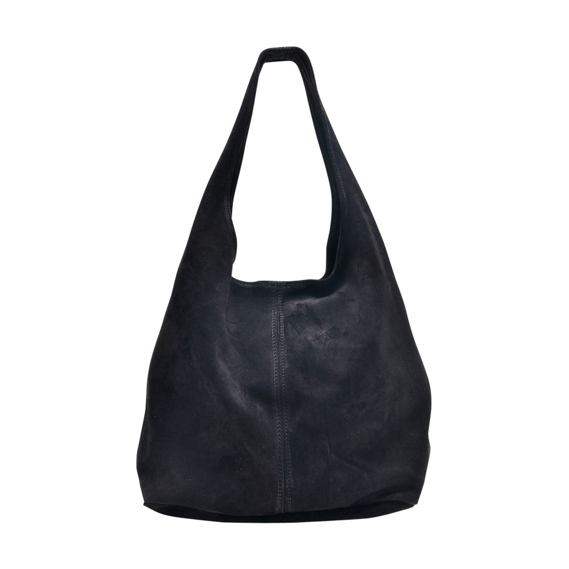 Black Leather Hobo Bag main product photo