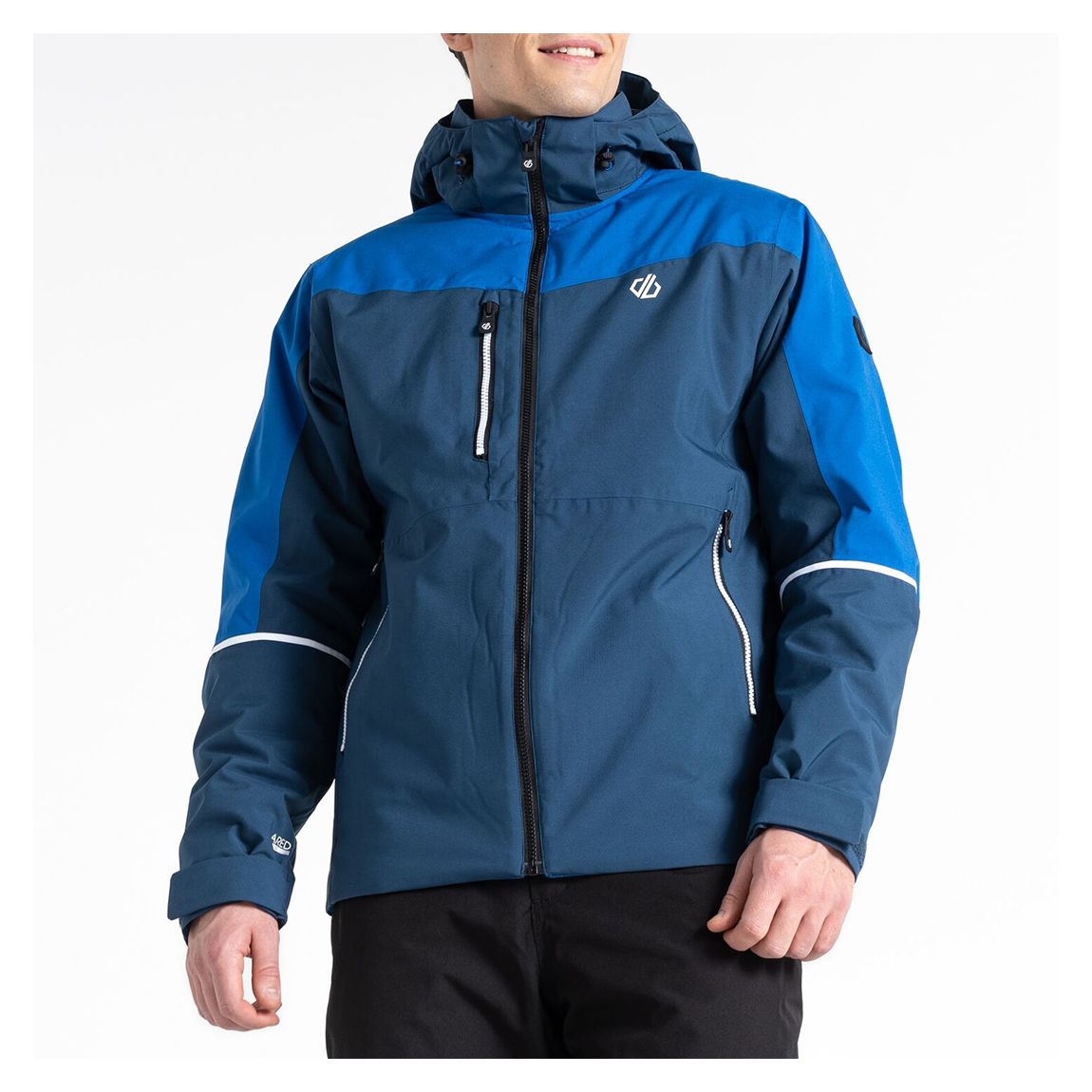 Blue Thermal Waterproof Ski Jacket main product photo
