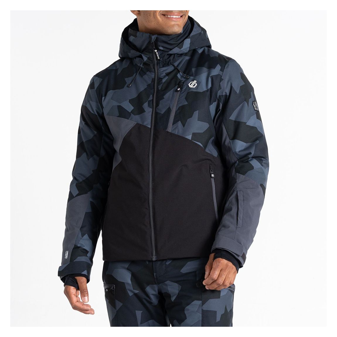 Grey Thermal Waterproof Ski Jacket main product photo