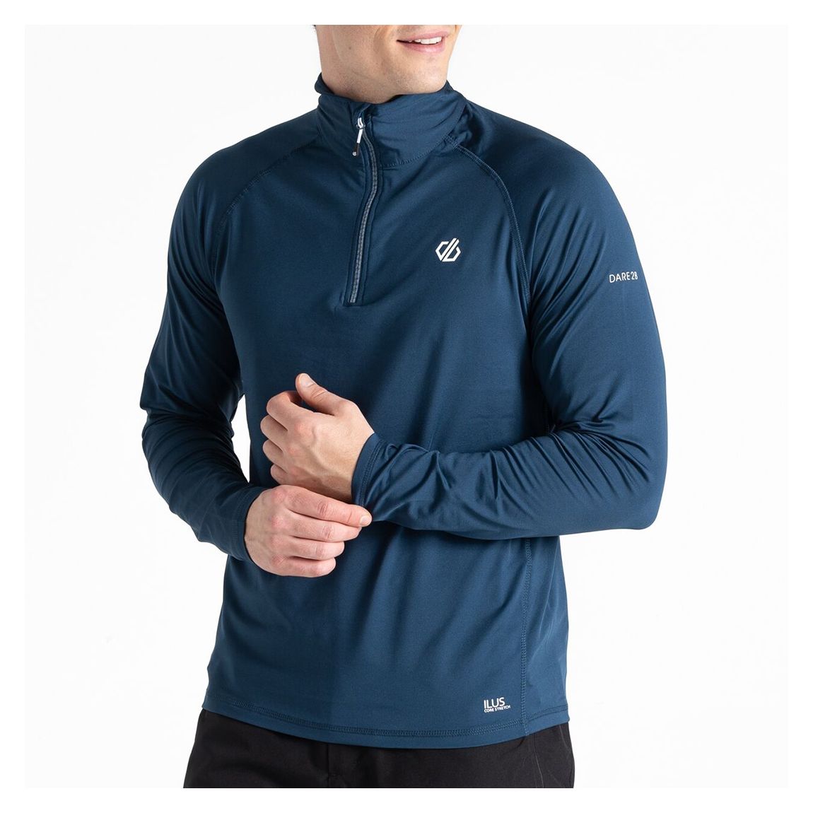 Navy Stretch Lightweight Core Midlayer main product photo