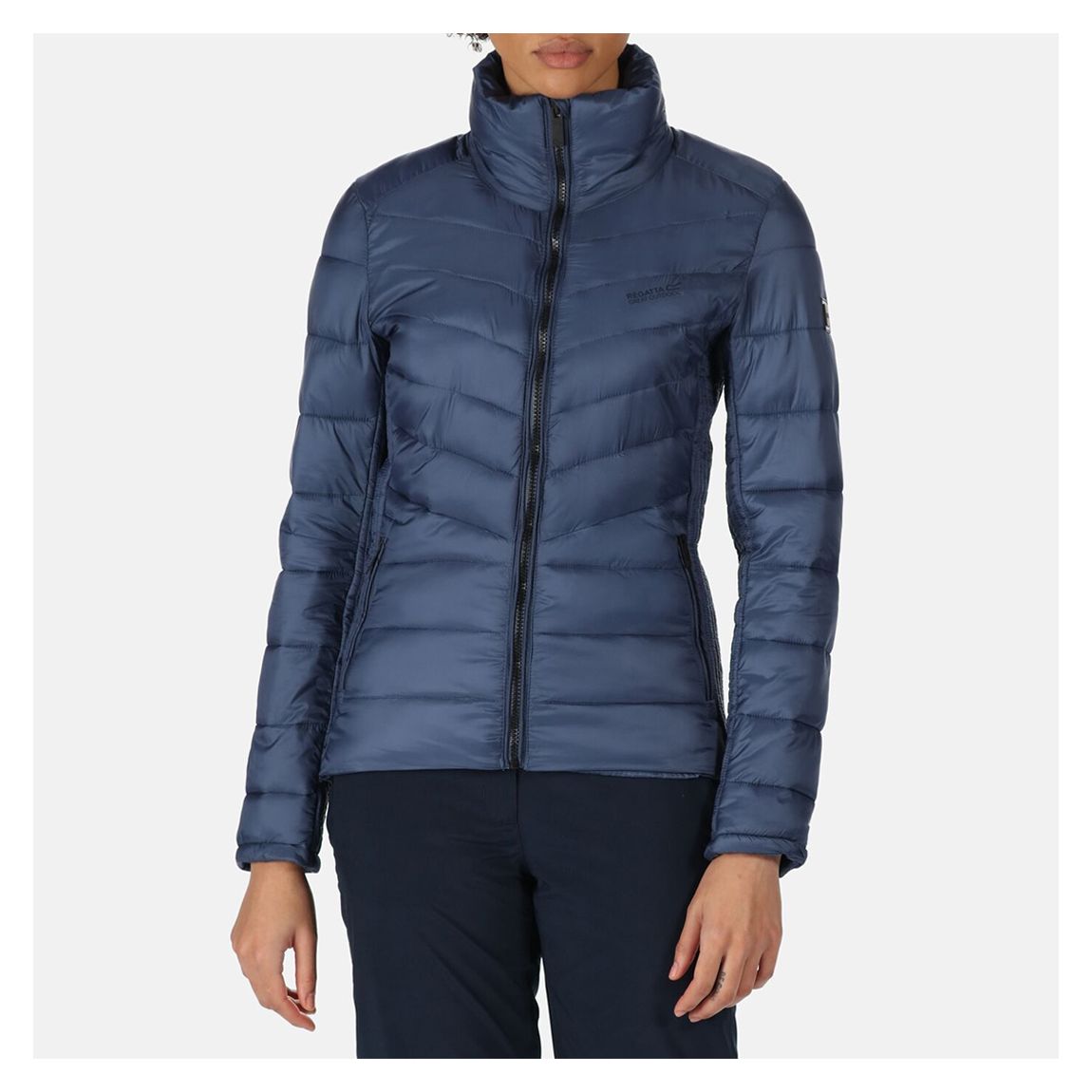 Navy Insulated Puffer Jacket main product photo