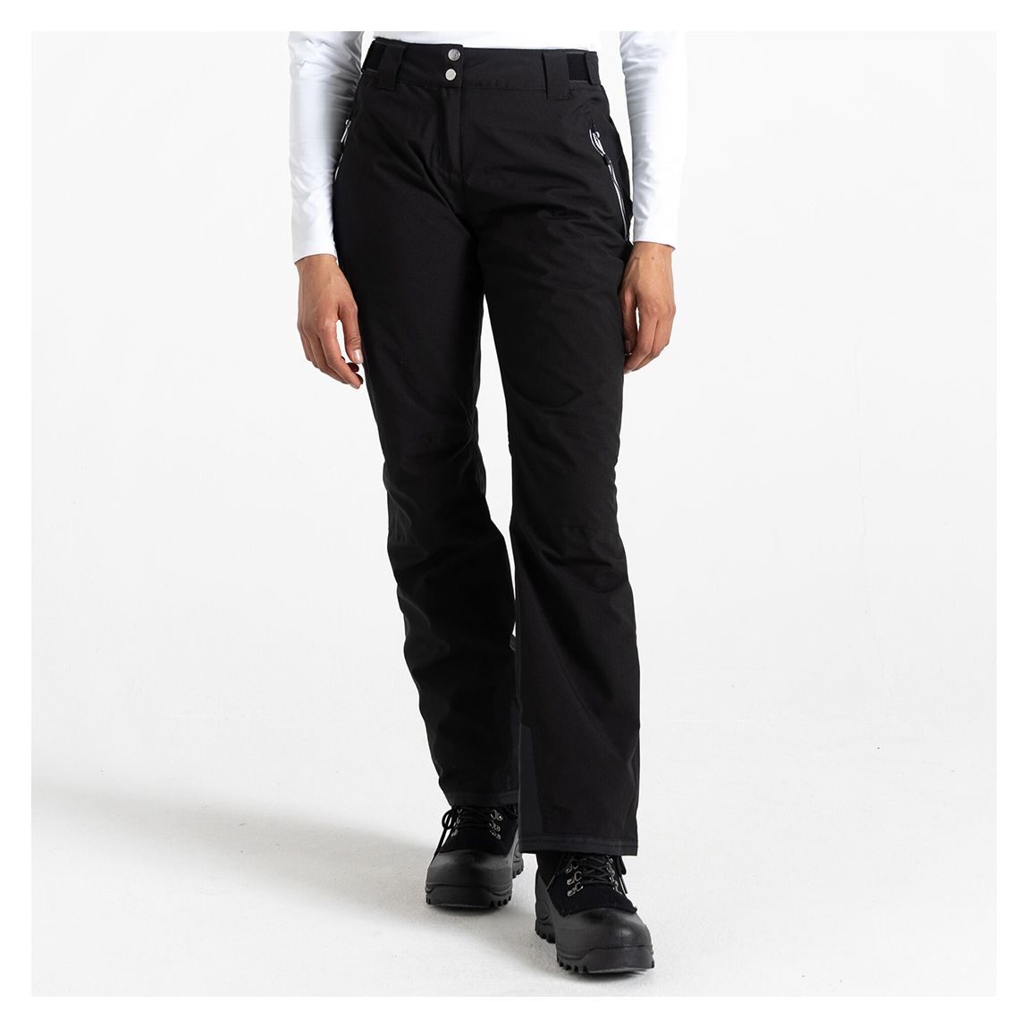 Black Waterproof Insulated Ski Trousers main product photo