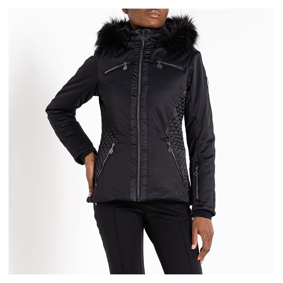 Black Waterproof Ski Jacket main product photo