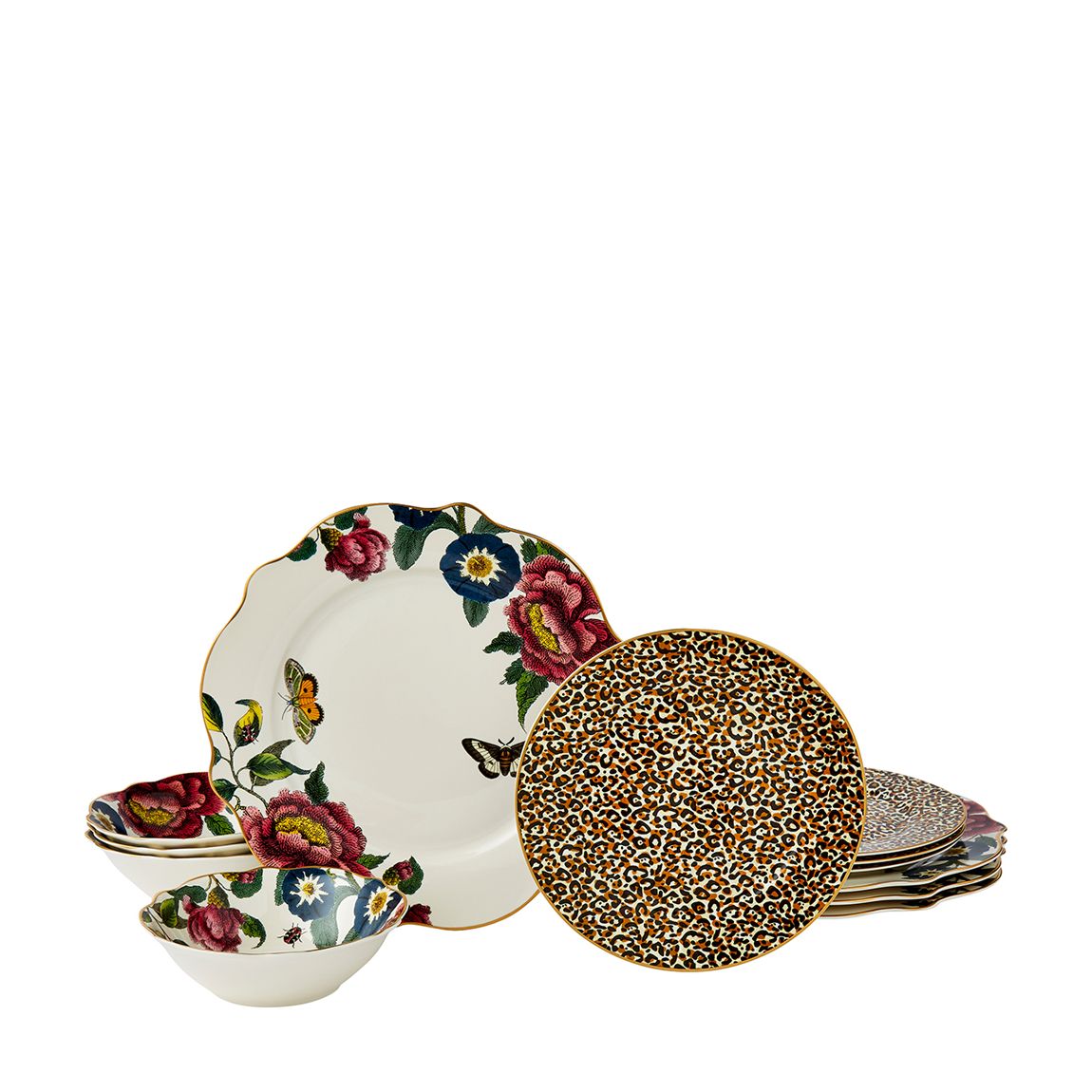 12 Piece Set Creatures Dinnerset main product photo
