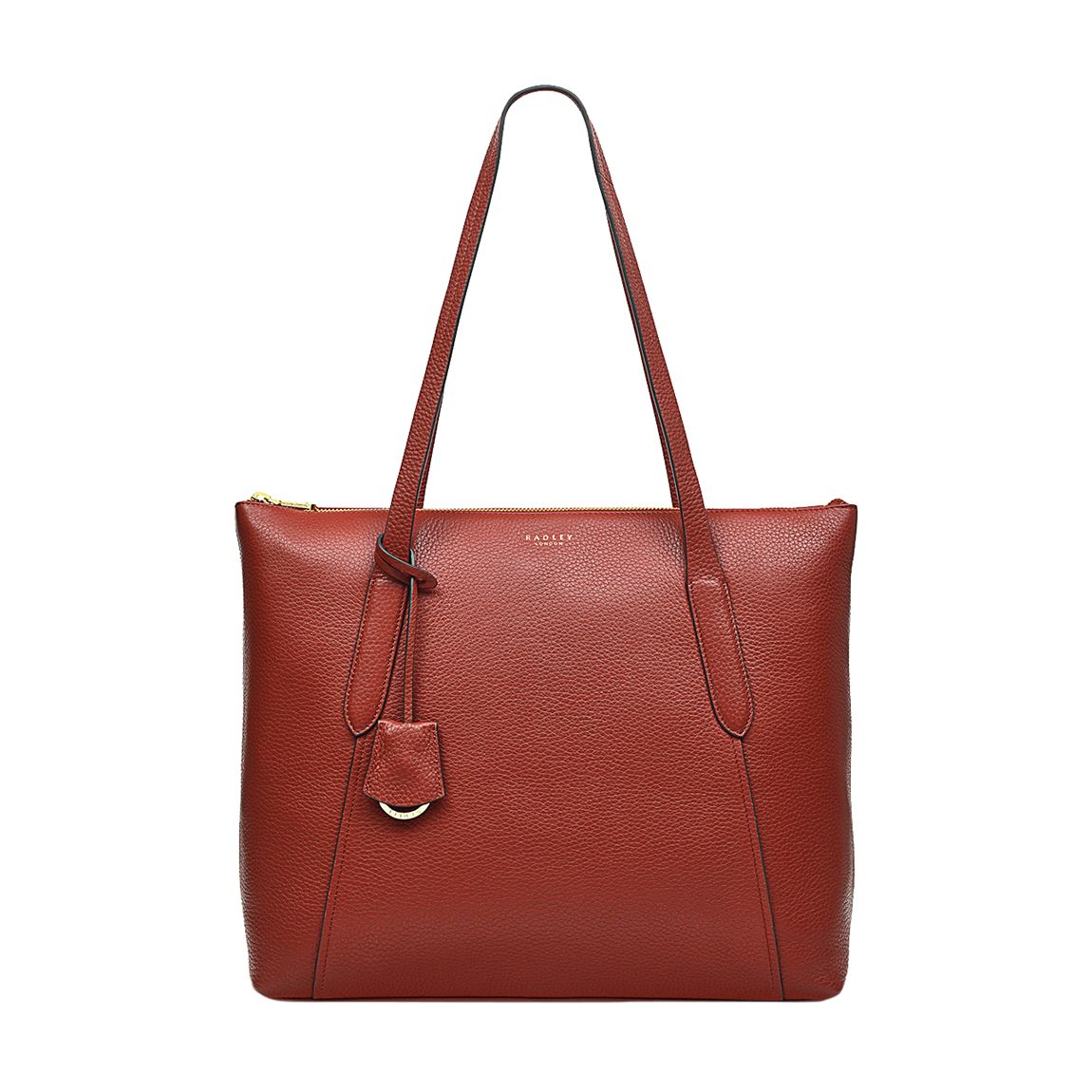 Medium Red Wood Street 2.0 Large Ziptop Tote main product photo