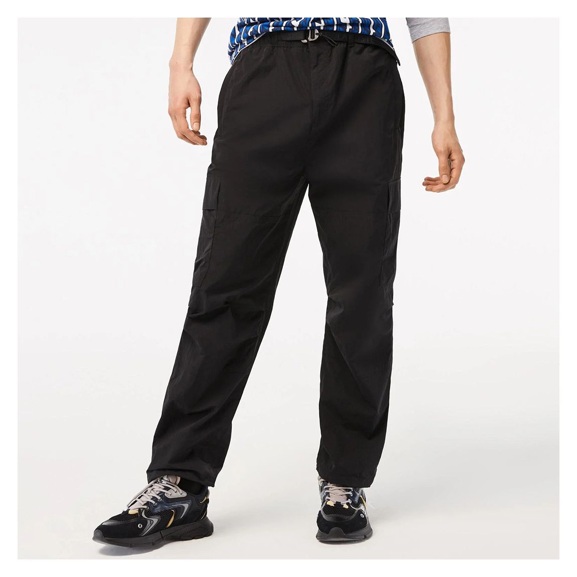 Black Cargo Trousers main product photo