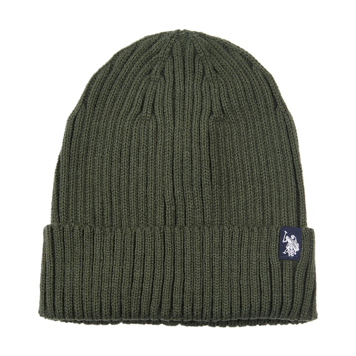 Green Chunky Ribbed Beanie main product photo
