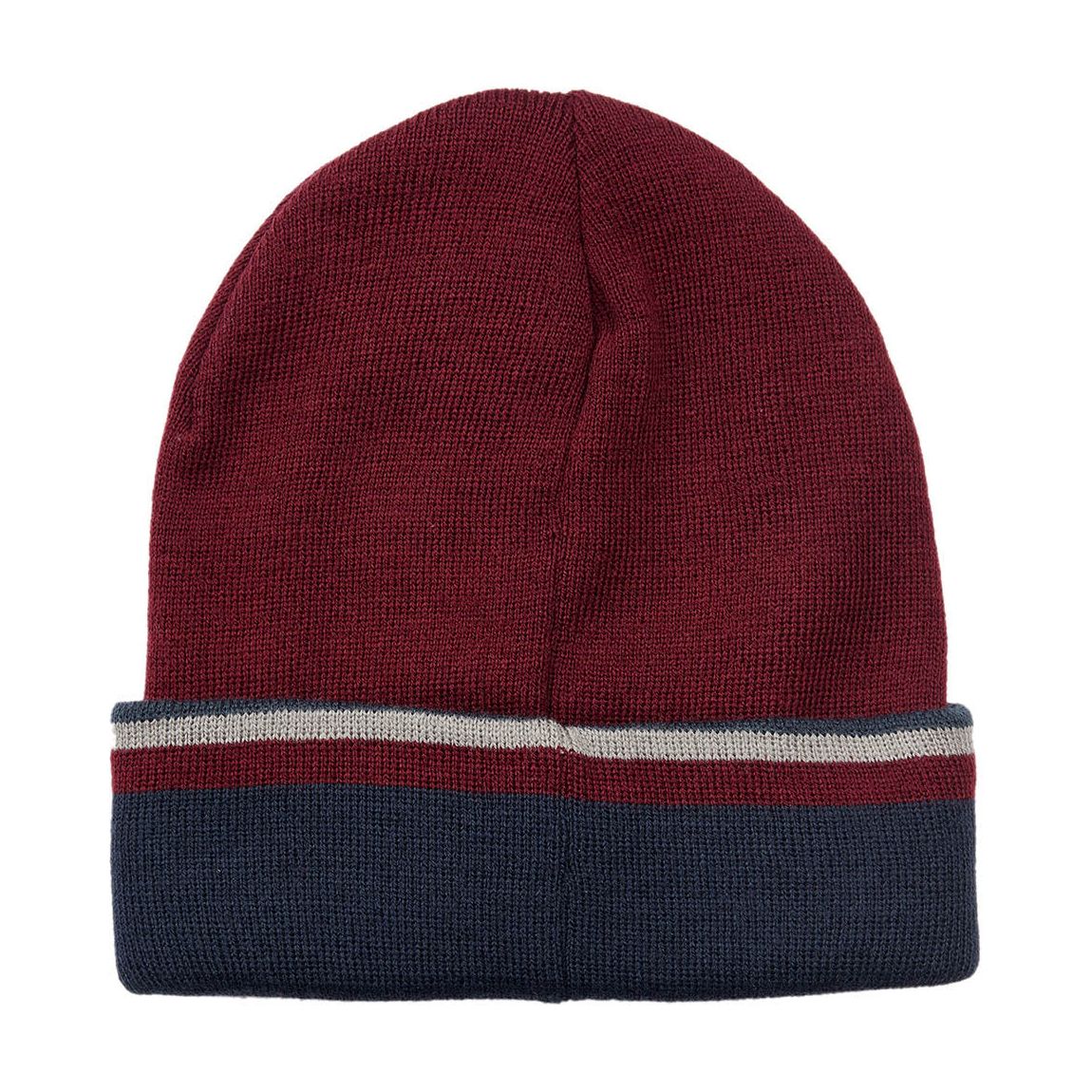 Burgundy Contrast Beanie main product photo