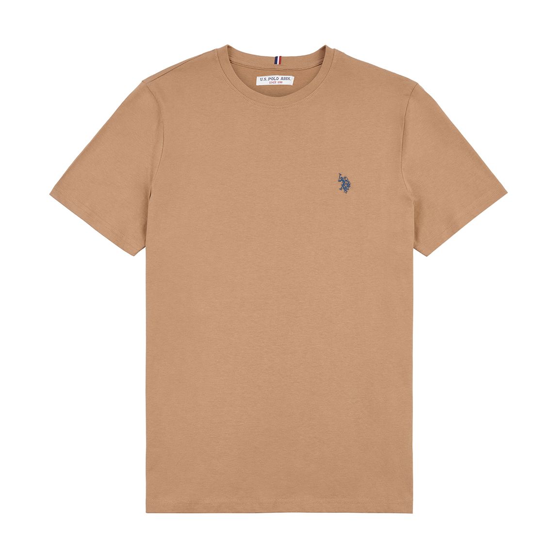 Tan Small Logo Cotton T-Shirt main product photo