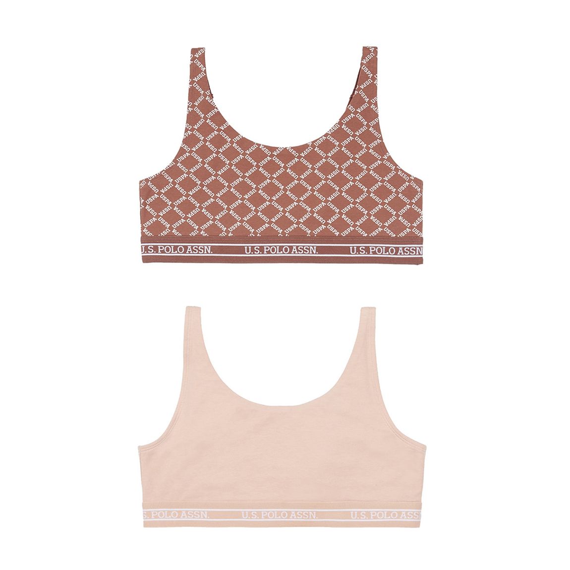 Nude 2 Pack Cotton Bralette main product photo