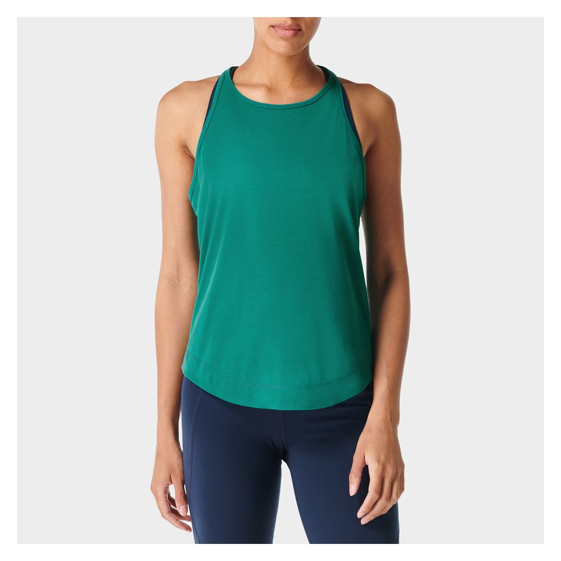 Green Breezy Tank Top main product photo