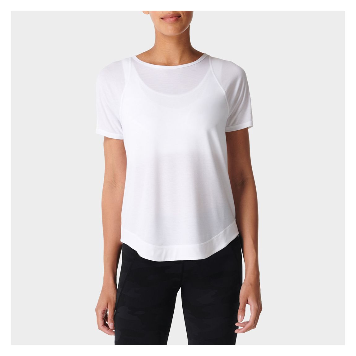 White Breezy T-Shirt main product photo