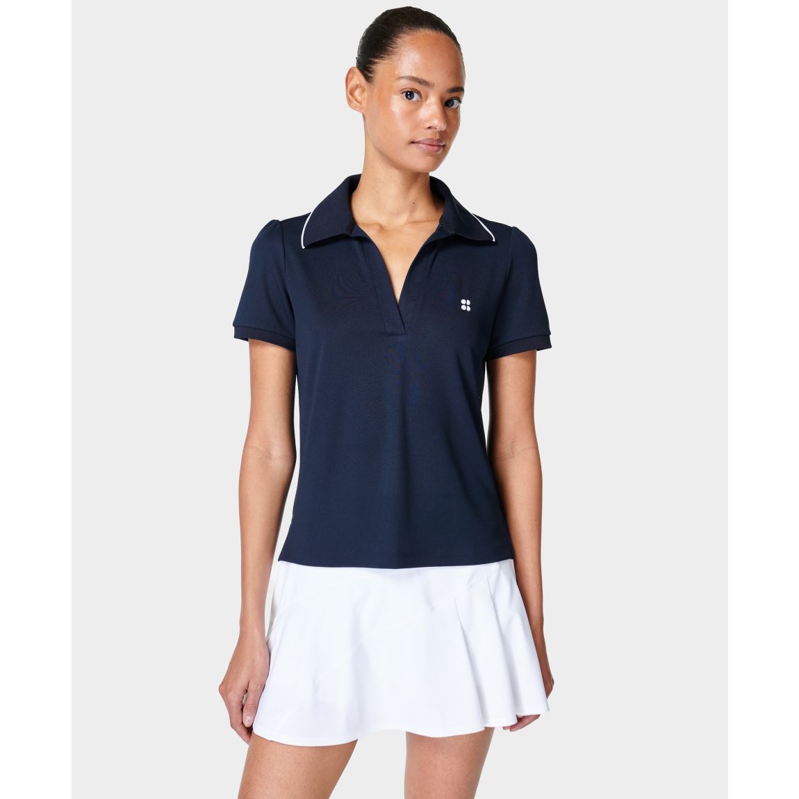 Grand Slam Tennis Polo Tee - Navy Blue main product photo