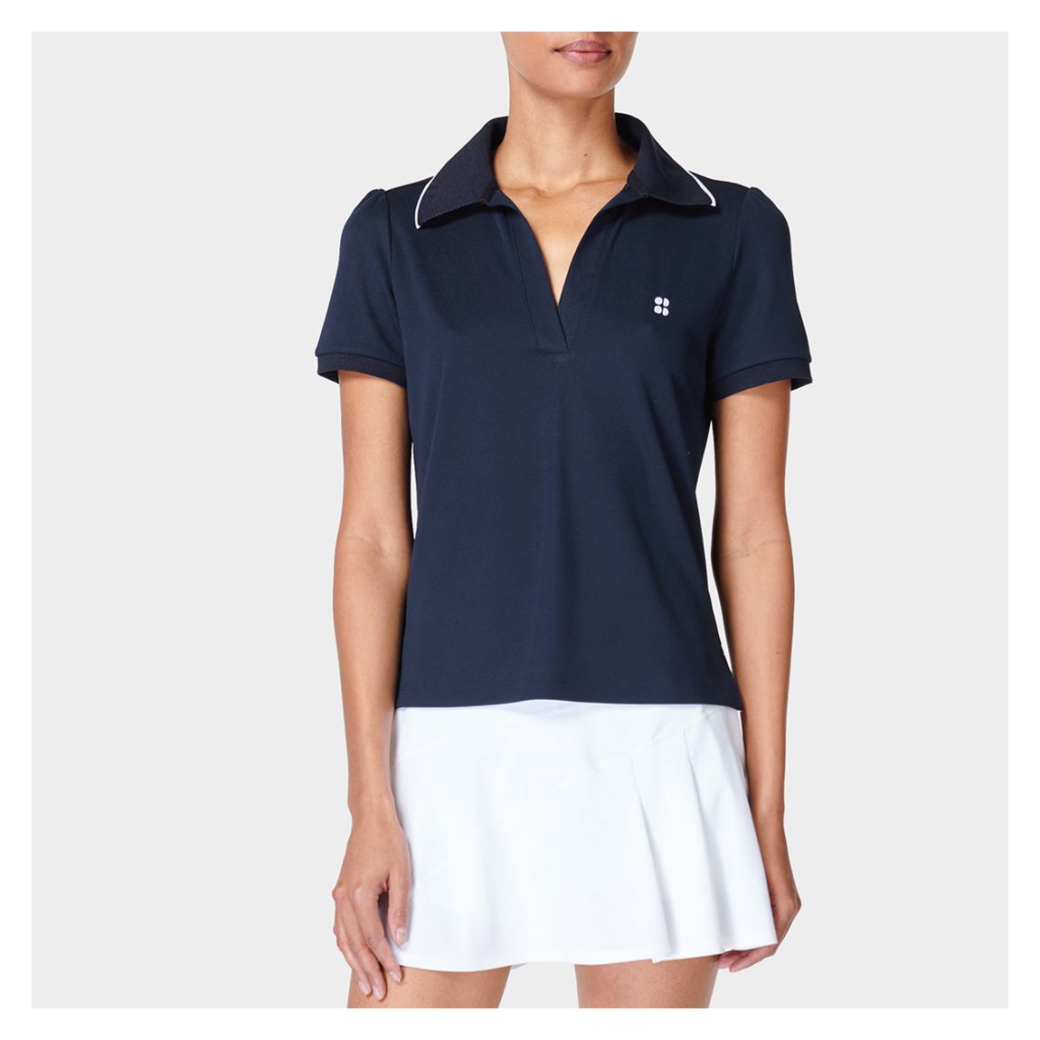 Navy Grand Slam Tennis Polo Tee main product photo