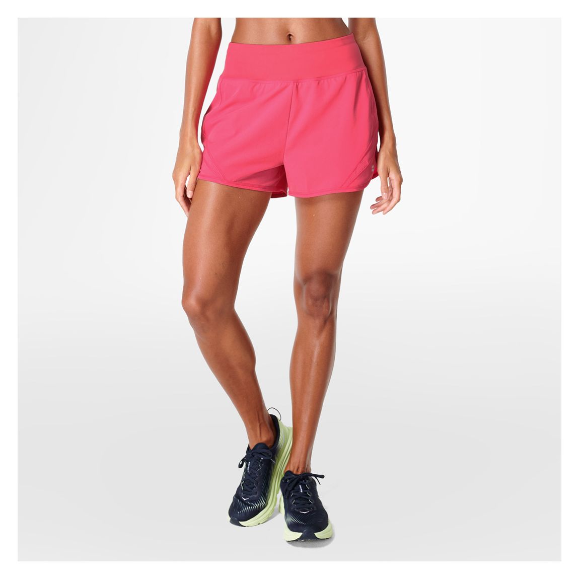 Pink Track Speed 3.5 Inch Running Shorts main product photo
