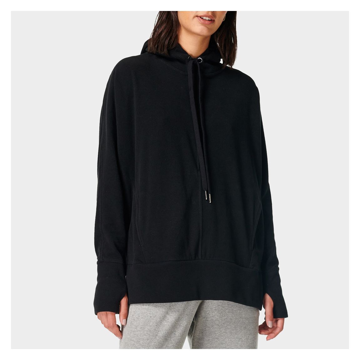 Black Liberate Luxe Fleece Hoody main product photo
