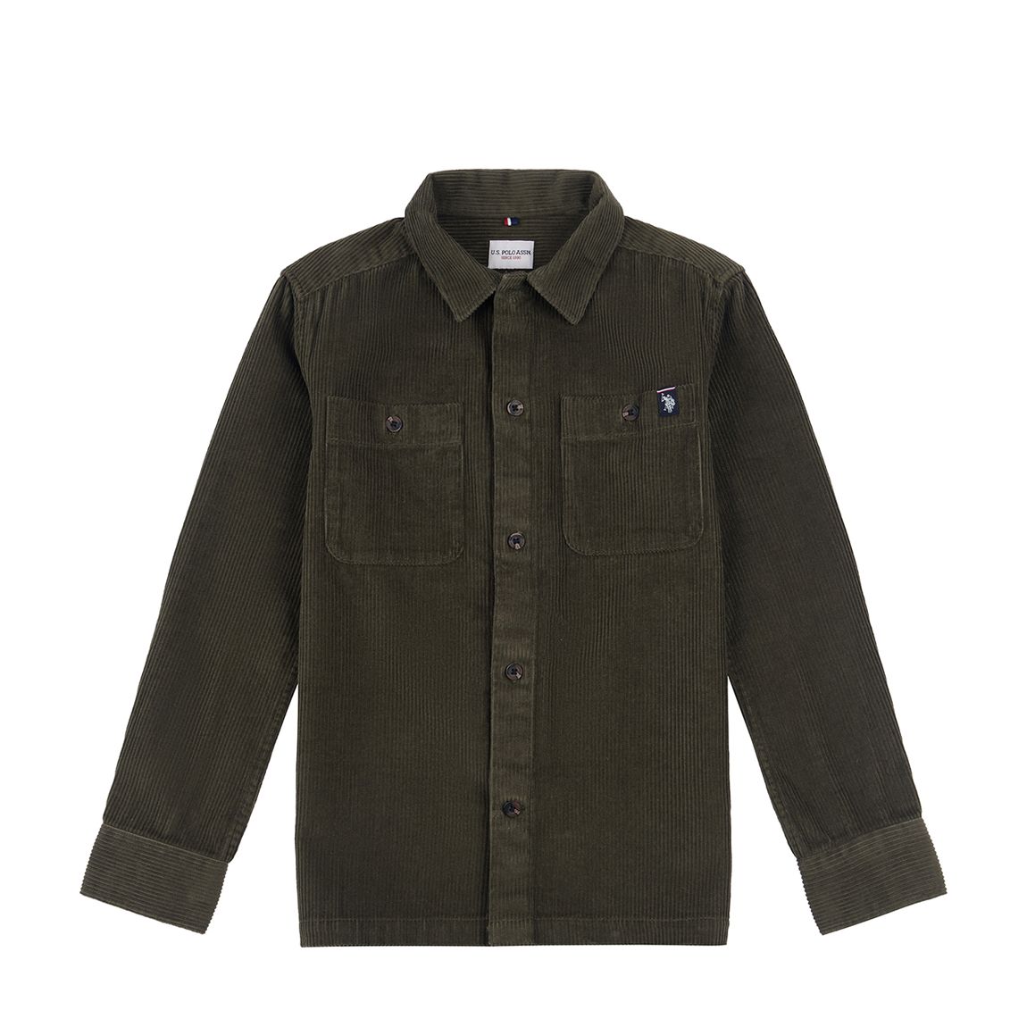 Teen Boy's Cord Overshirt main product photo