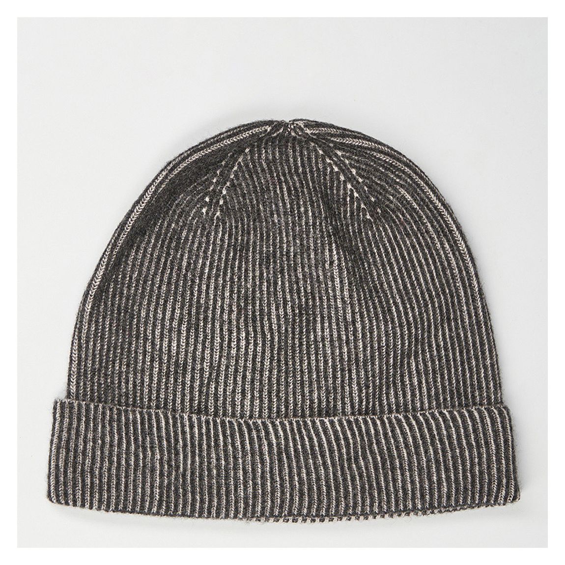 Plaited Beanie Organic White main product photo