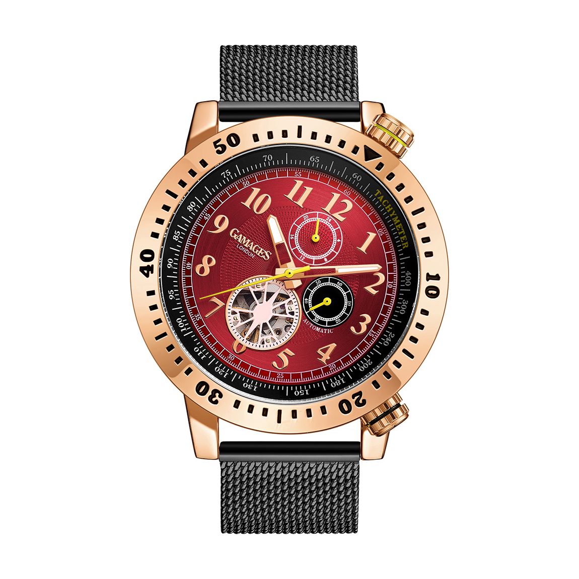 Men's Gamages Of London Limited Edition Rose Red Watch main product photo