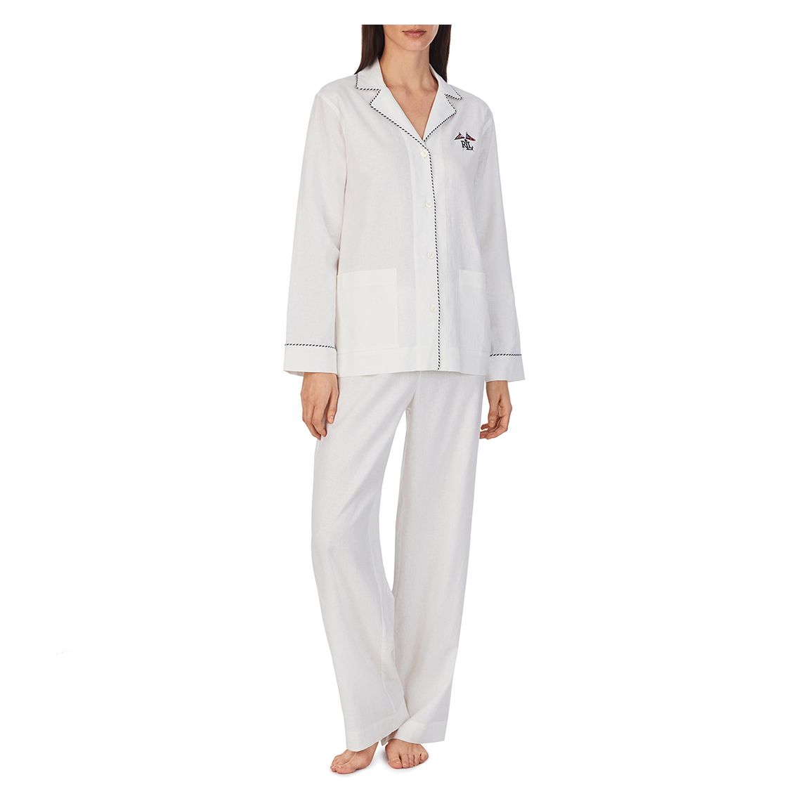White Pyjama Set main product photo