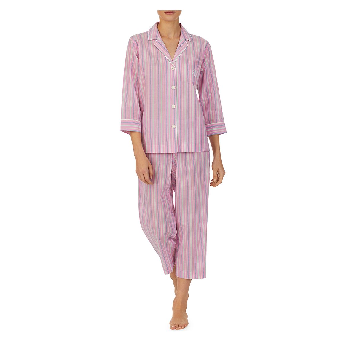 Pink Stripe Pyjama Set main product photo