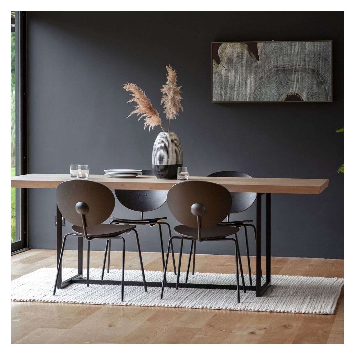 Olivehurst Dining Table, Grey main product photo