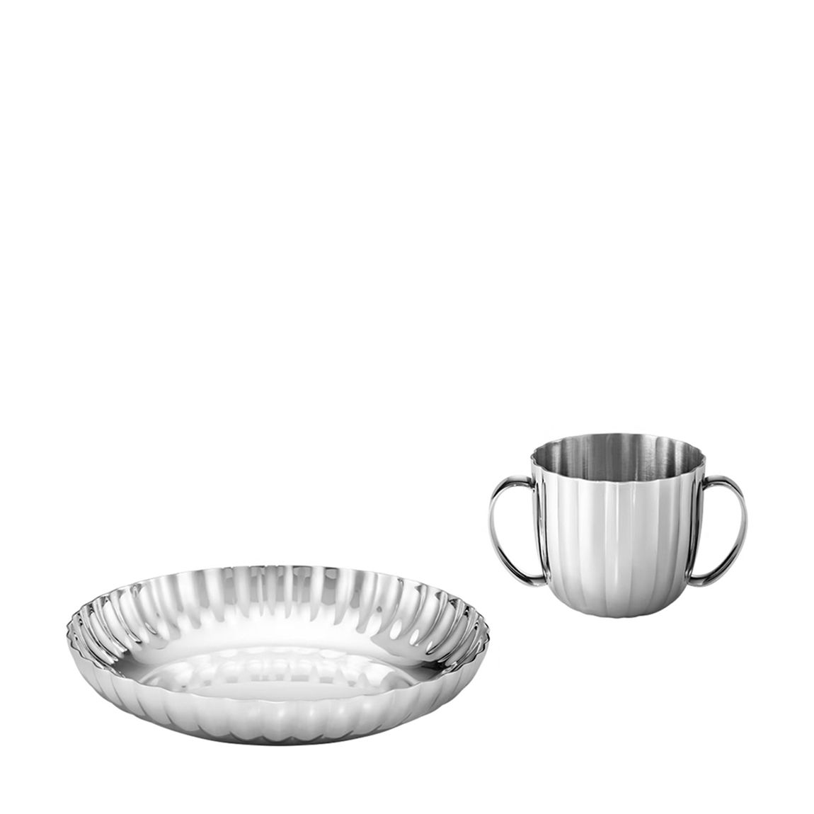 Set of 2 Bernadotte Child Deep Plate and Cup Set main product photo