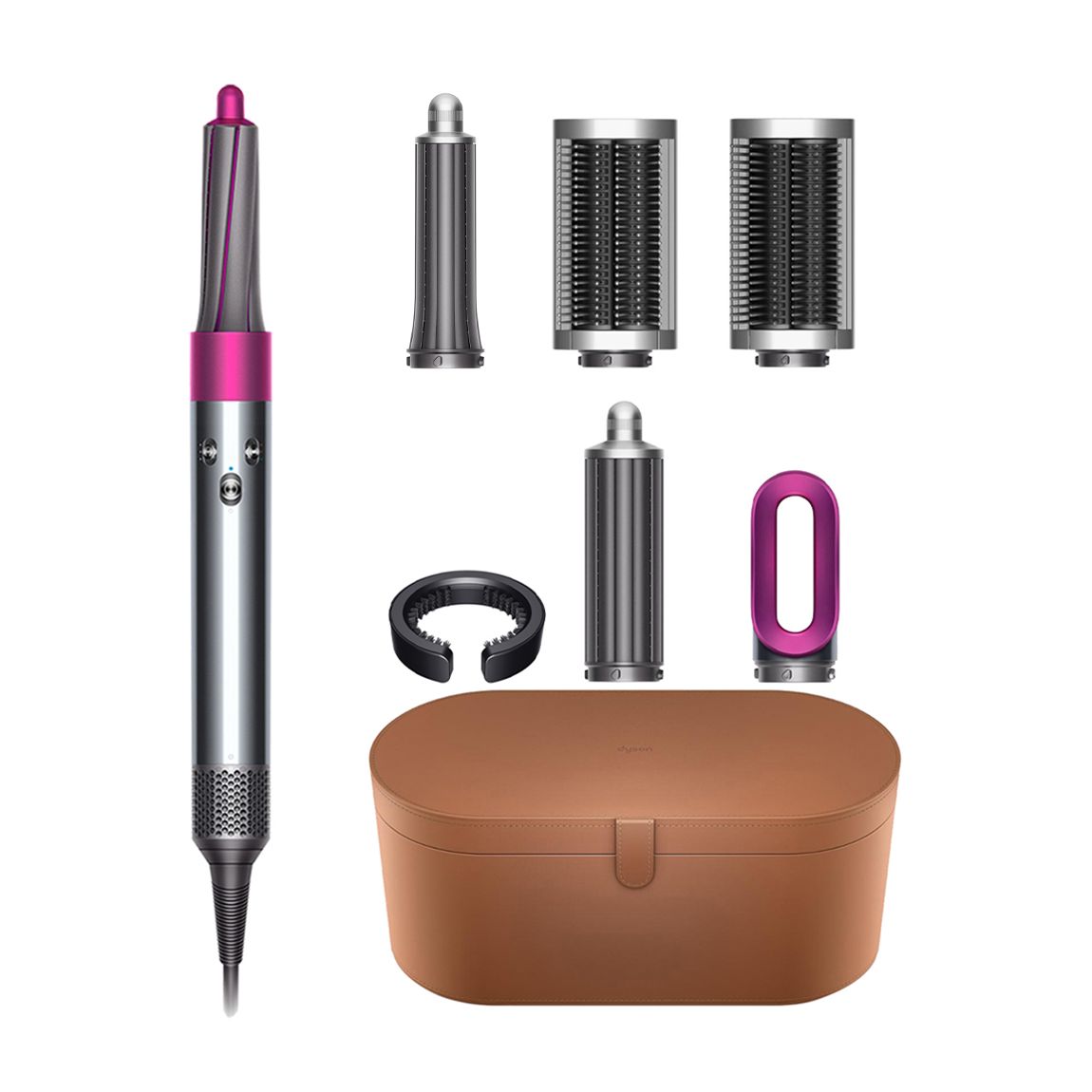 Dyson Airwrap™ Multi-styler Complete (Nickel & Fuchsia) HS01 main product photo