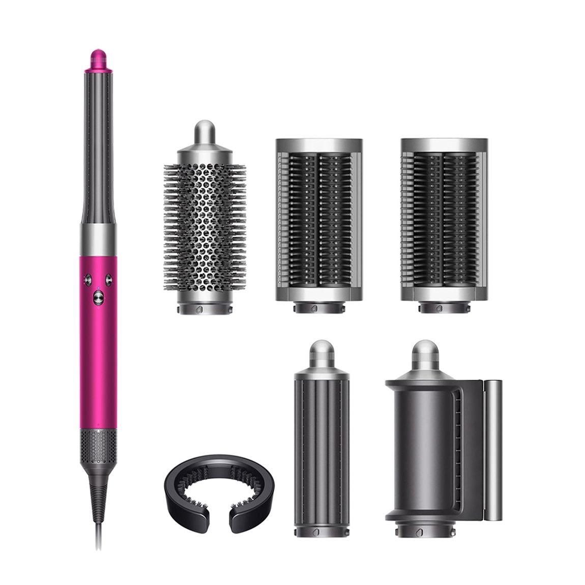 Dyson Airwrap™ Long Multi-Styler (Nickel & Fuchsia) HS05 main product photo