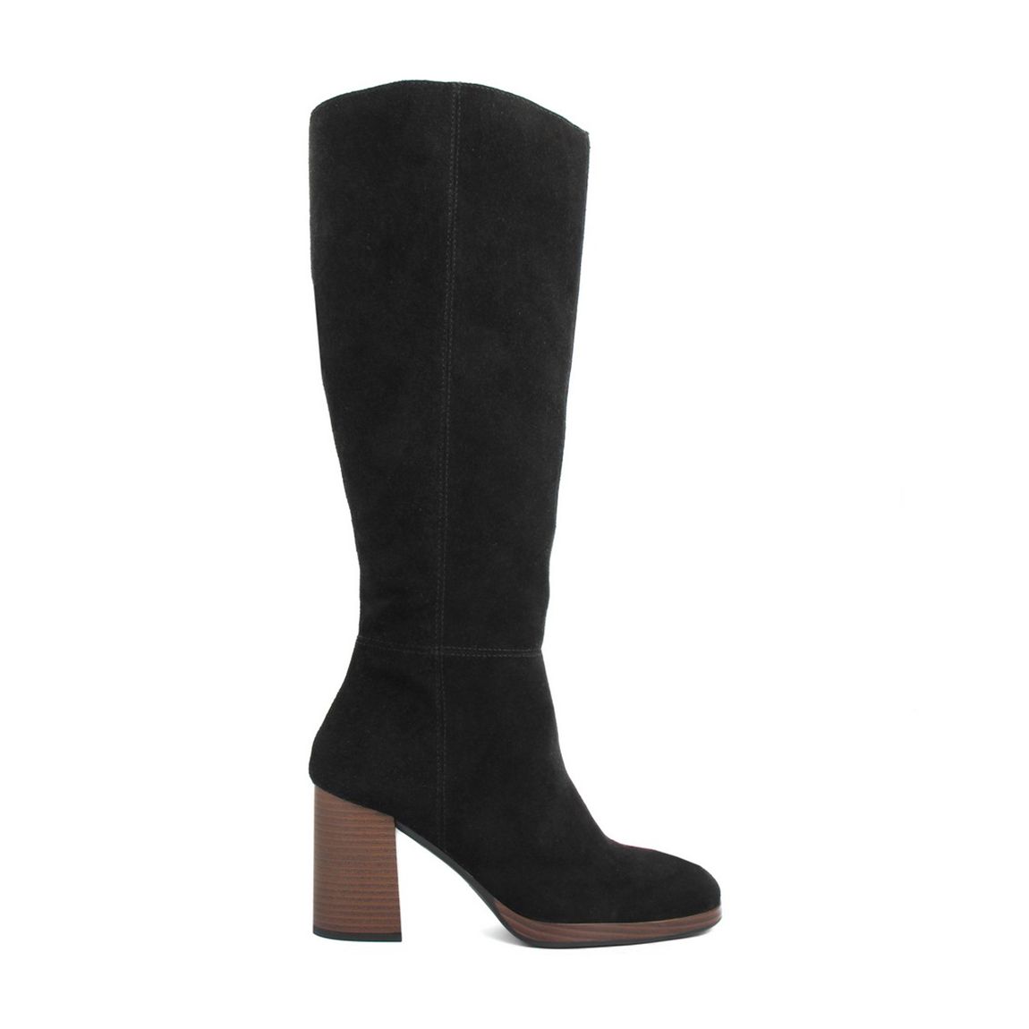 Black Suede Long Boot main product photo