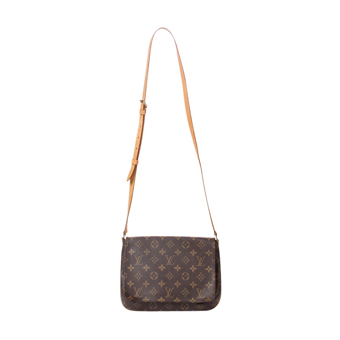 Brown Musette Tango Long Strap Shoulder Bag main product photo