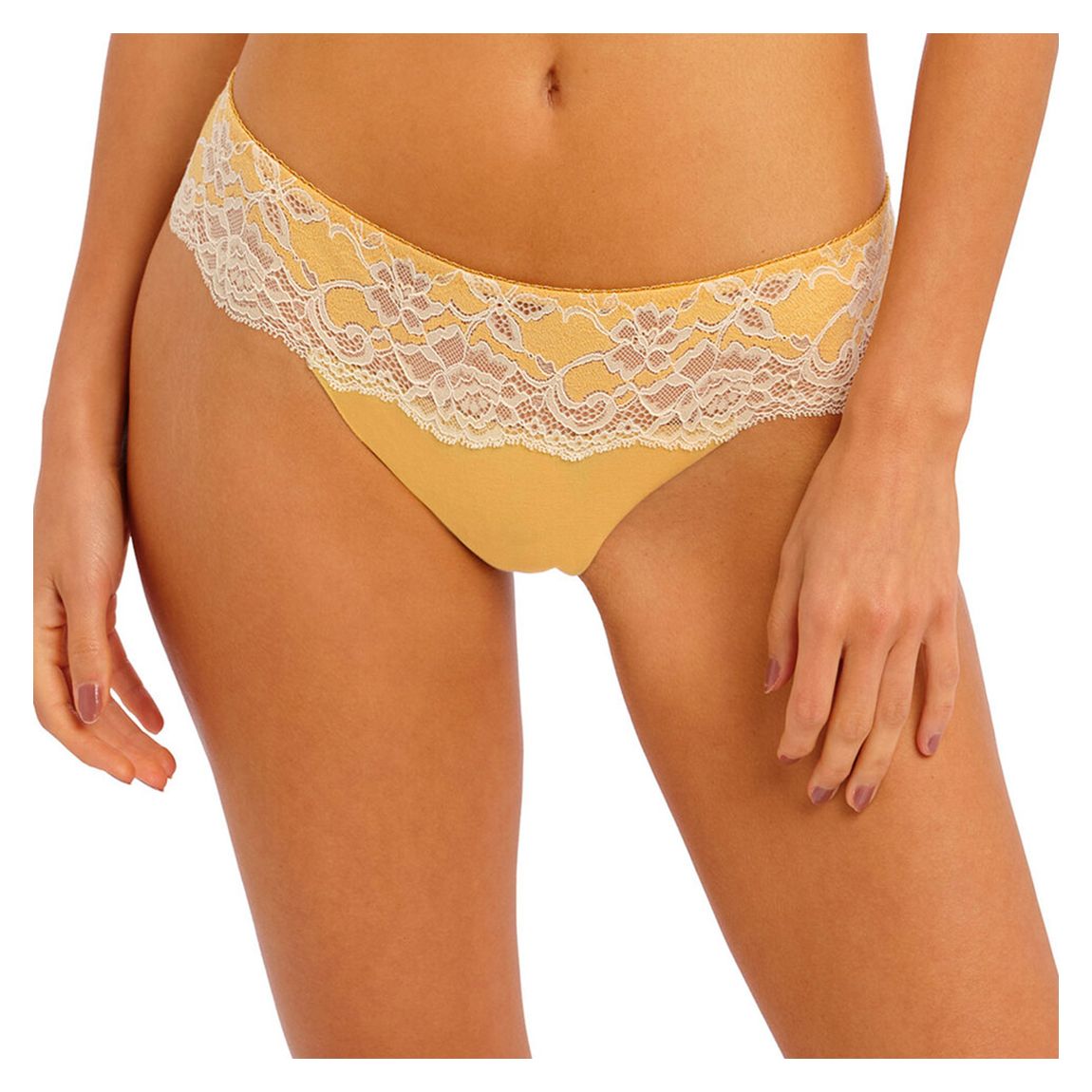 Yellow Florilege Thong main product photo
