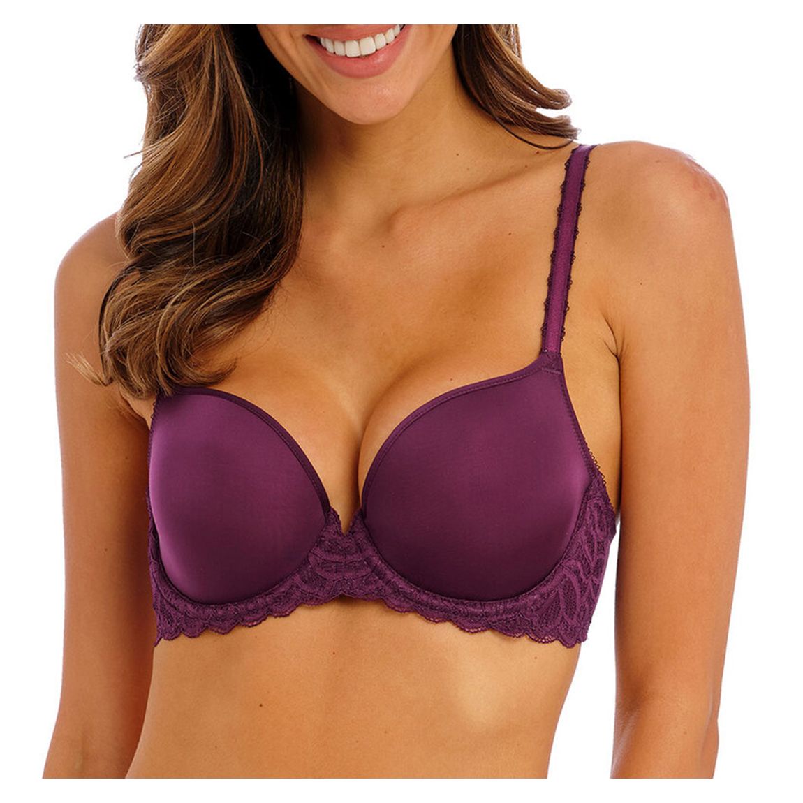 Purple Raffine Underwired Contour Bra main product photo