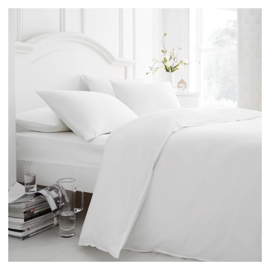 1500TC King Fitted Sheet main product photo