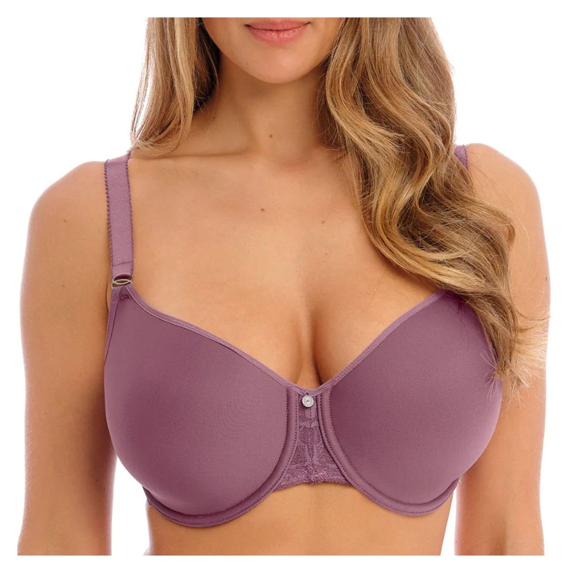 Purple Reflect Moulded Spacer Bra main product photo