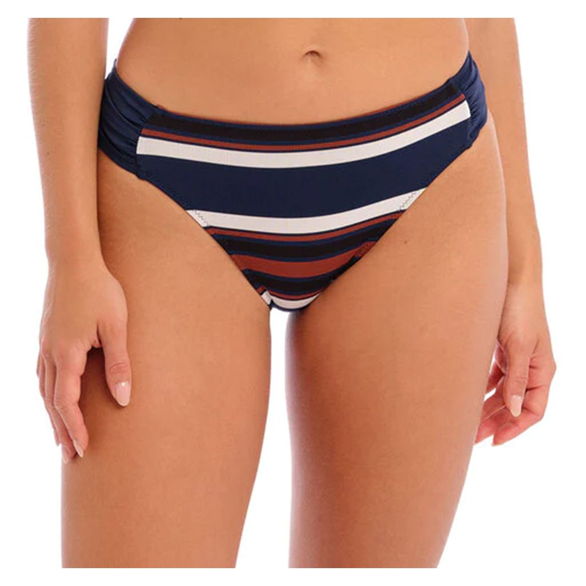 Navy Ocean Cove Mid Rise Bikini Brief main product photo