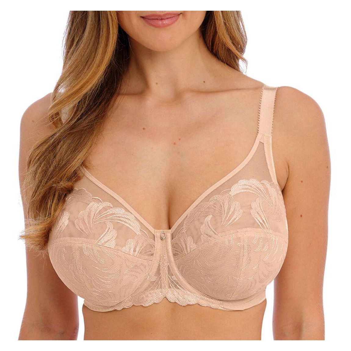 Beige Anoushka Side Support Bra main product photo